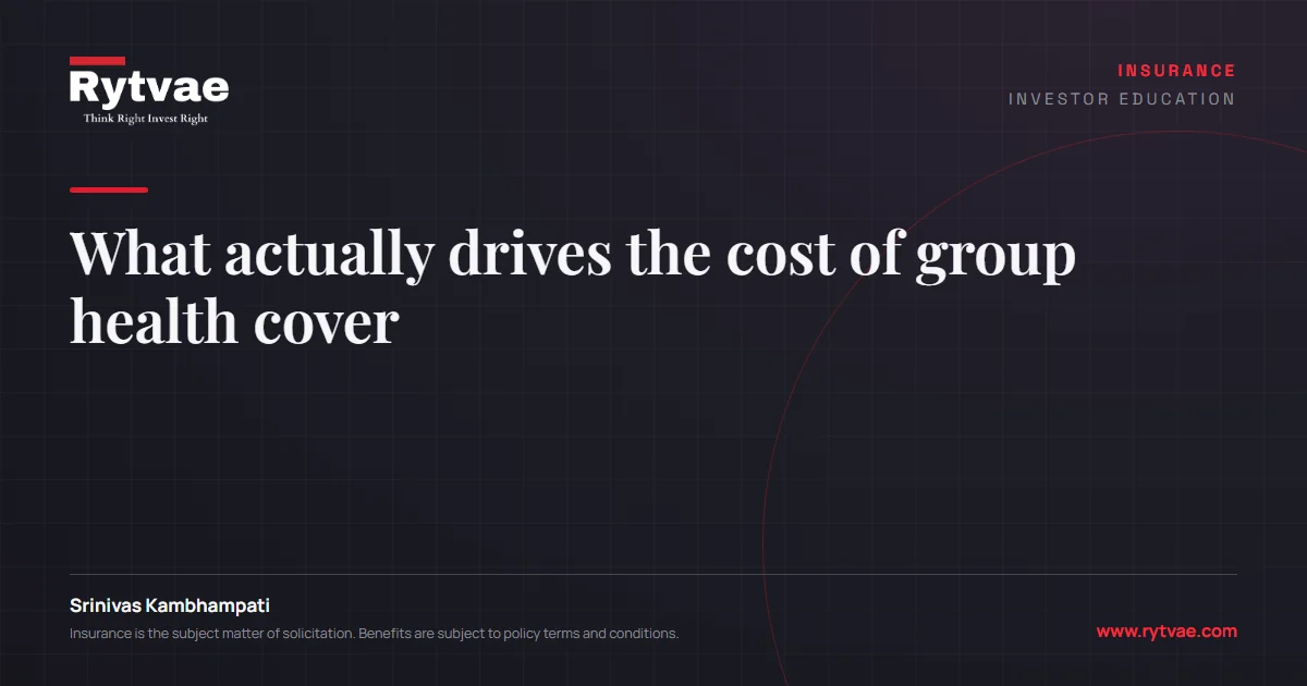 What actually drives the cost of group health cover